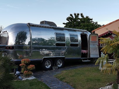 Caravane Airstream Américaine 1976, Chambre d'Hôtes aux Sorinières