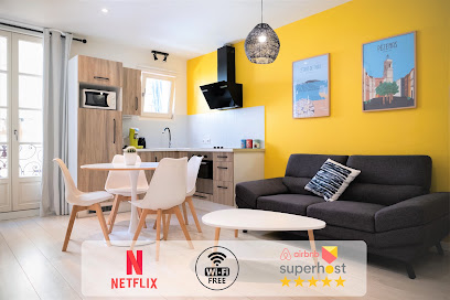 Colorpop Netflix + Wifi - Appart Pézenas Centre - Tout Compris, Location De Vacances à Pézenas
