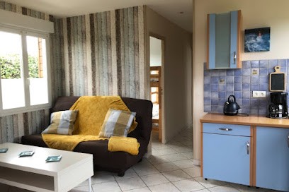 Maison Nemo : Maison de vacances 6 personnes avec parking, proche plage, Calvados en Normandie, Location de Vacances à Saint-Côme-de-Fresné