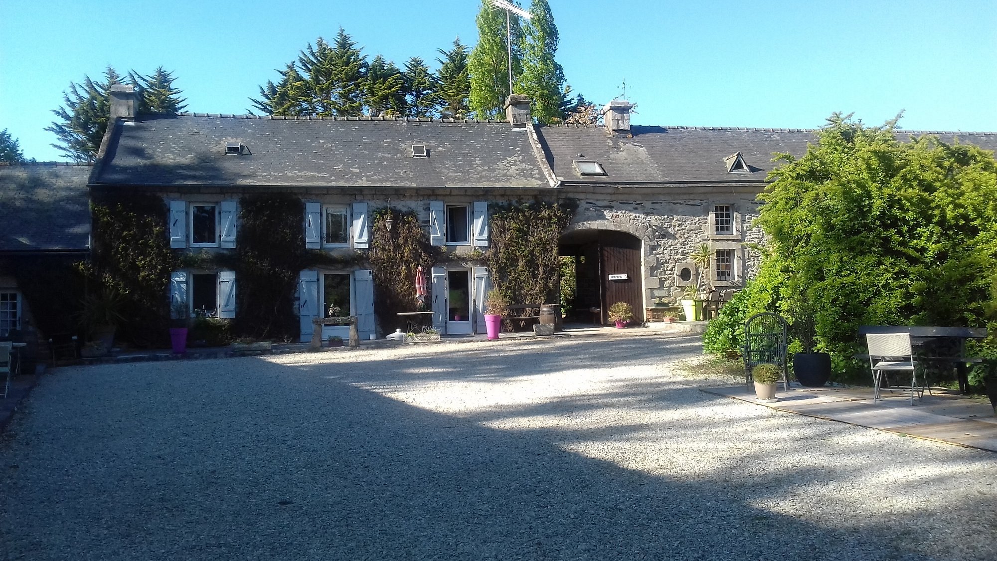 Le Relais De Porz Morvan Chambre D'hôtes à Plomodiern