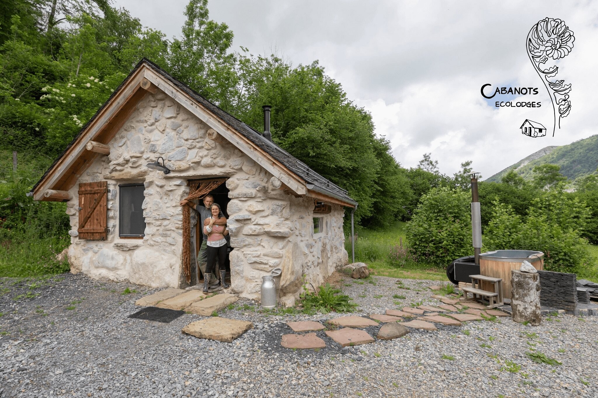 Cabanots - Ecolodges et Soins en Vallée d'Ossau, Chambre d'Hôtes à Castet
