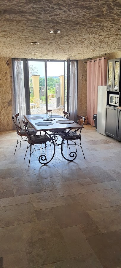 Le Pressoir logement troglodyte ***, Location de Vacances à Nazelles-Négron