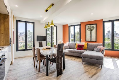 Immeuble Vue Mer LA VAGUE Houlgate, Location de Vacances à Houlgate