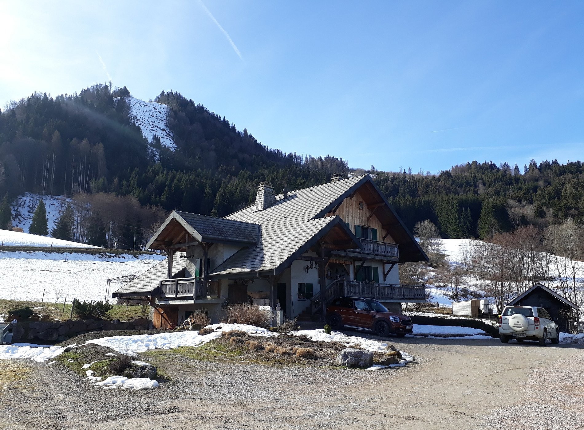 Au pré de la Basse, Chambre d'Hôtes à Orcier