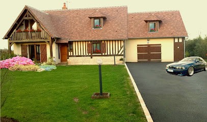 la cour gardin, Chambre d'Hôtes au Torquesne
