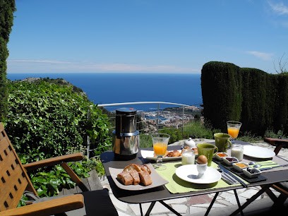 Appartement/Chambre D'hôtes Avec Vue Sur Monaco Chambre à Part , Chambre d'Hôtes à La Turbie