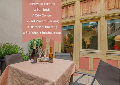 Charming Apartment With A Private Terrace In The Center Of Troyes, Location De Vacances à Troyes