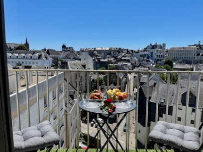 Vue Sur Les Toits Historiques De Vannes, Location De Vacances à Vannes