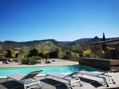 Villa Font Vive - Maison d'hôtes éco-responsable et Roulotte, Chambre d'Hôtes à Grospierres