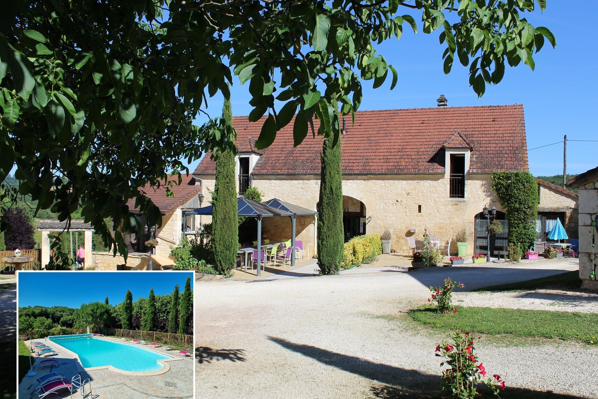 Le Bois de l'Ange, chambres et table d'hôtes, Chambre d'Hôtes à Salignac-Eyvigues