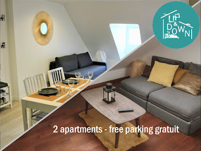 Beds76 - Appartements Up&Down, Location De Vacances à Rouen