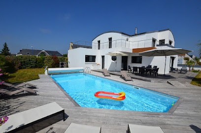 Les Villas Du Bord De Mer - Nathalie Le Pallec, Location de Vacances à Guidel