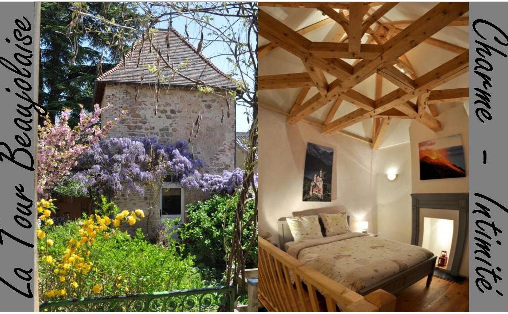 Bavière et Volcan en Beaujolais, Chambre d'Hôtes à Villié-Morgon
