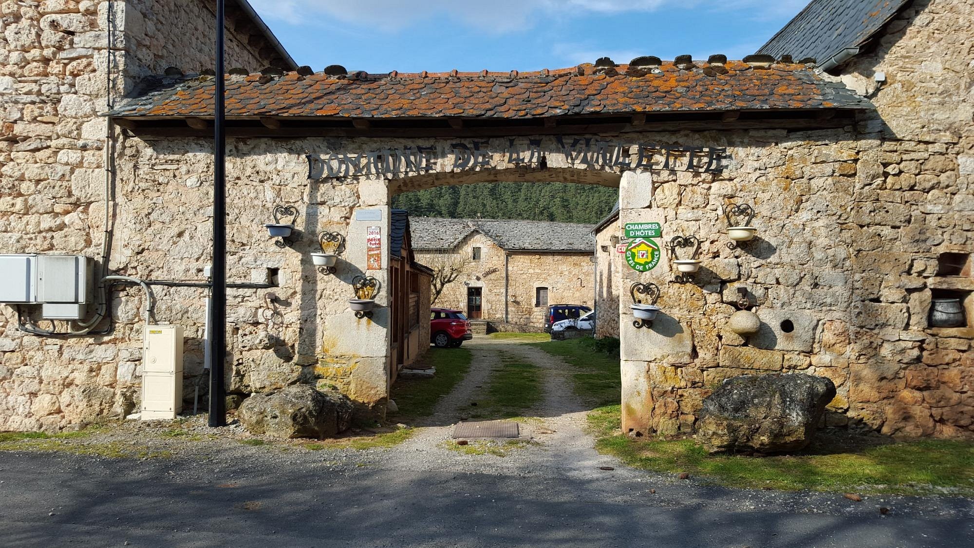 Domaine de la Vialette, Chambre d'Hôtes à La Canourgue