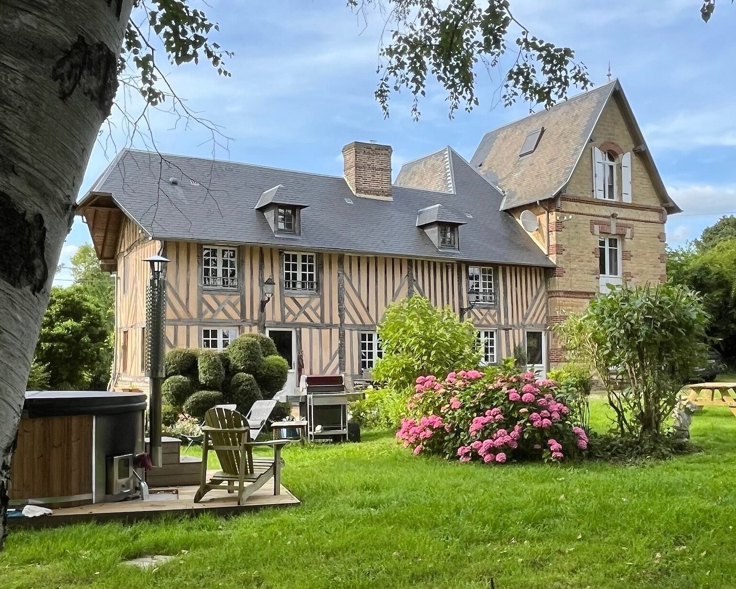 Domaine de blanvatel, Chambre d'Hôtes aux Authieux-Papion
