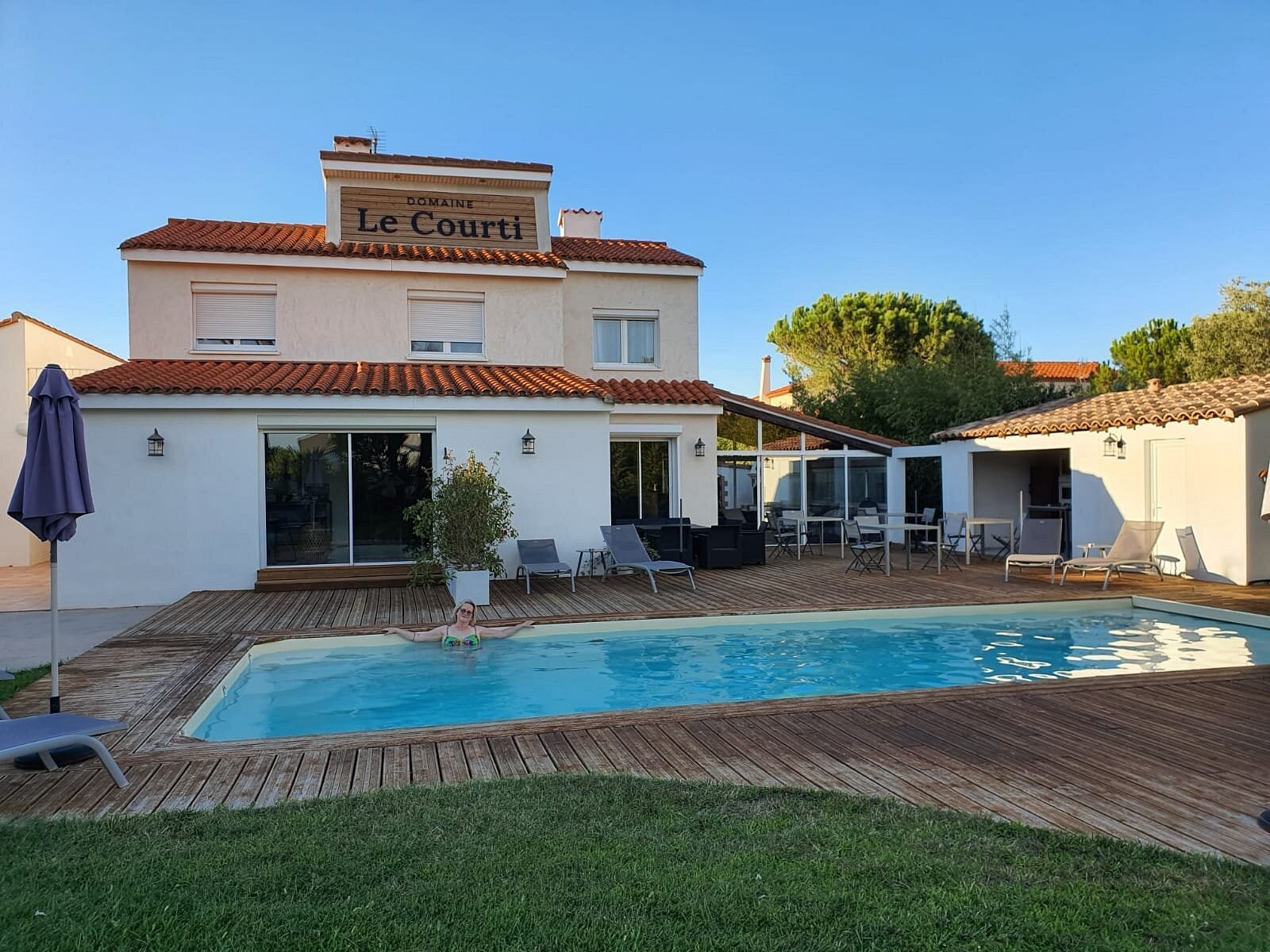 Domaine Le Courti, Maison d'Hôtes au Barcarès