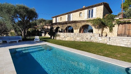 location villa cote d'azur villa reva vue mer piscine et jacuzzi rent house french riviera, Location de Vacances à Tourrettes-sur-Loup