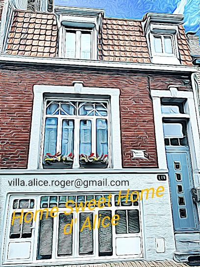 Villa Alice Roger ( Home Sweet Home d'Alice, Location de Vacances à Dunkerque