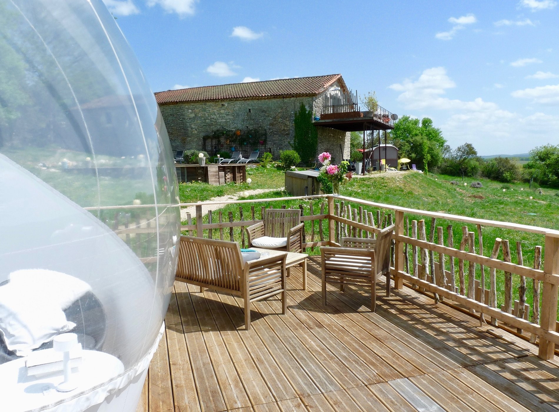 Noct'en Bulle, Chambre d'Hôtes à Cabrerets