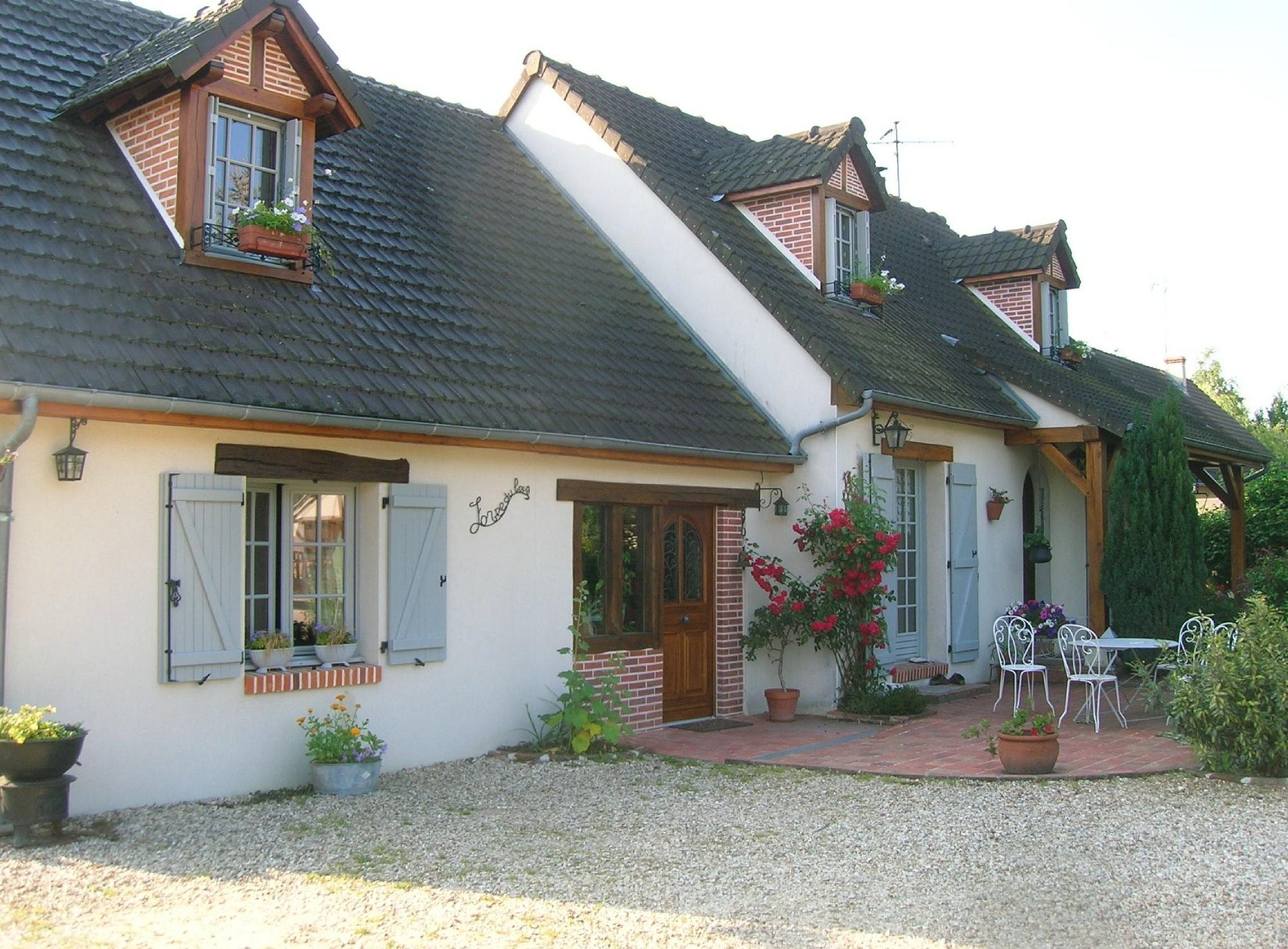 Gîte à la campagne avec piscine chauffée L'orée du Bois en Sologne, Chaon - Loir-et-cher, Chambre d'Hôtes à Chaon