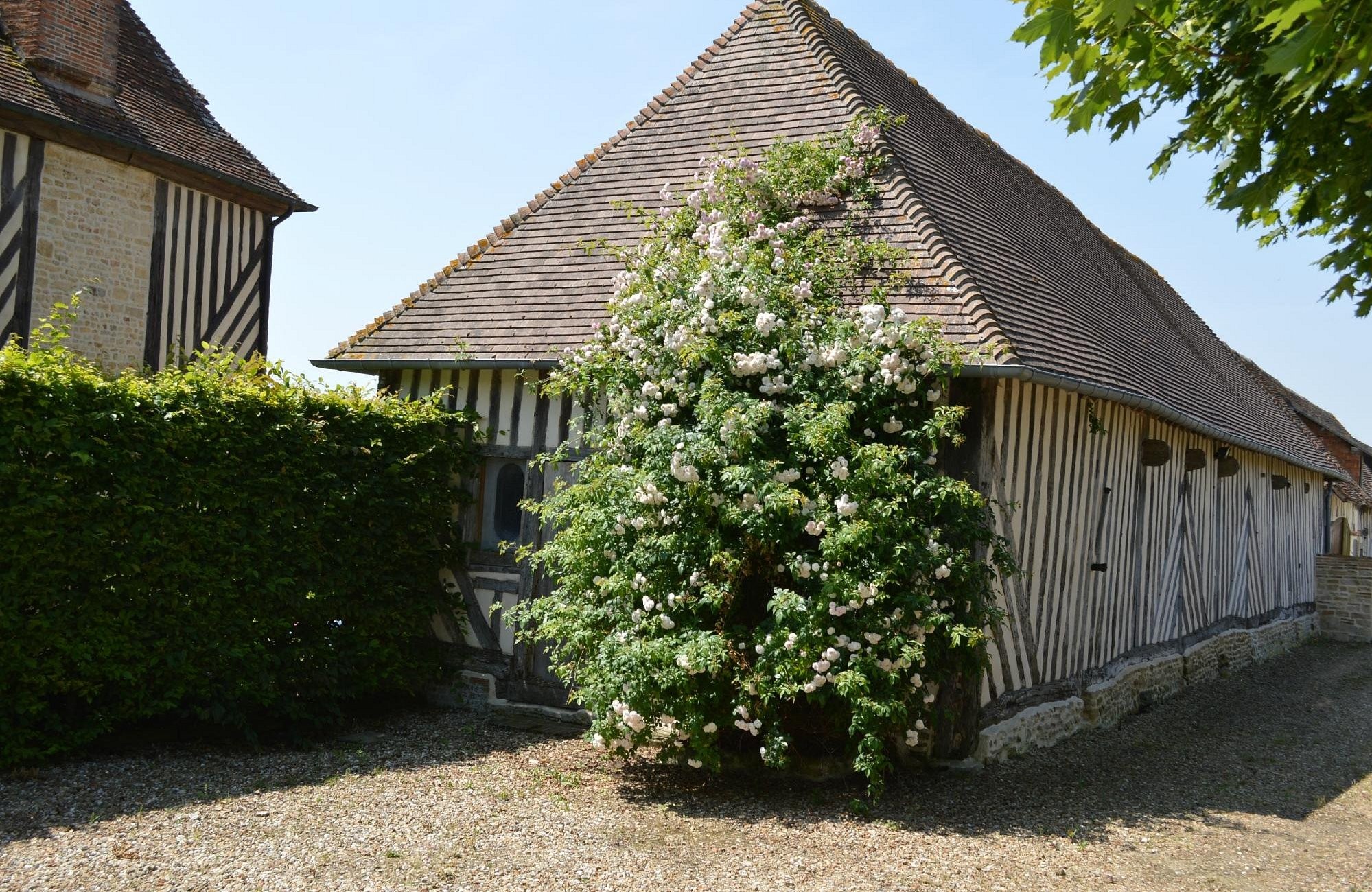 Le Manoir du Lieu Rocher, Chambre d'Hôtes aux Authieux-Papion