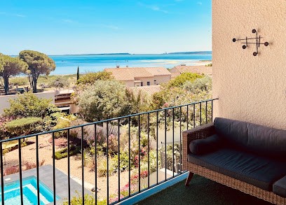 La Lagune Vue imprenable, Chambre d'Hôtes à Bages