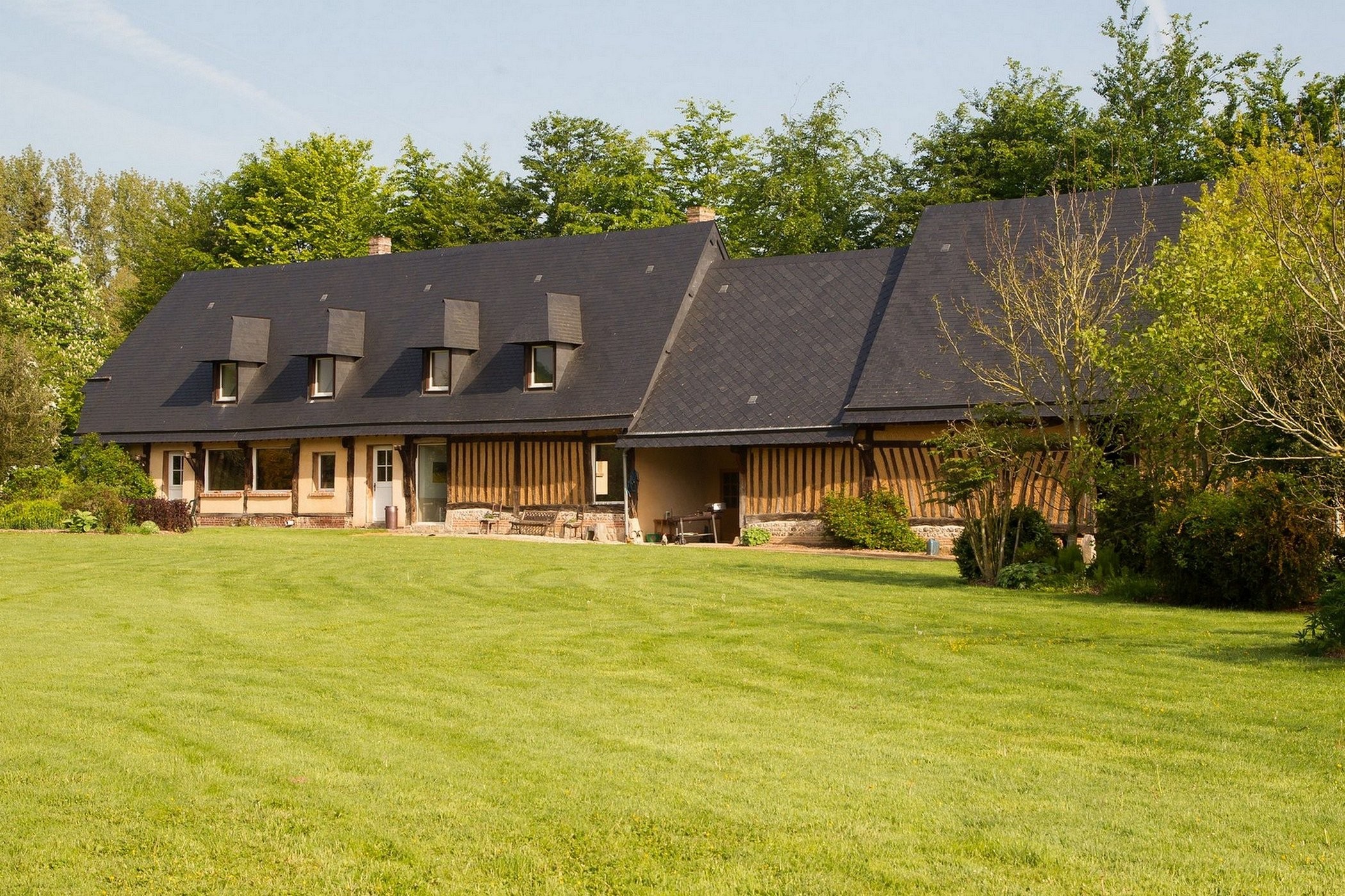 Le lit de la Saâne, Maison d'Hôtes à Auzouville-sur-Saâne