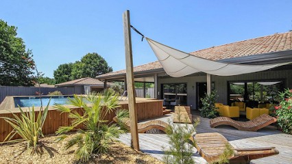 Villa Maya Uma Montalivet, Chambre d'Hôtes à Vendays-Montalivet