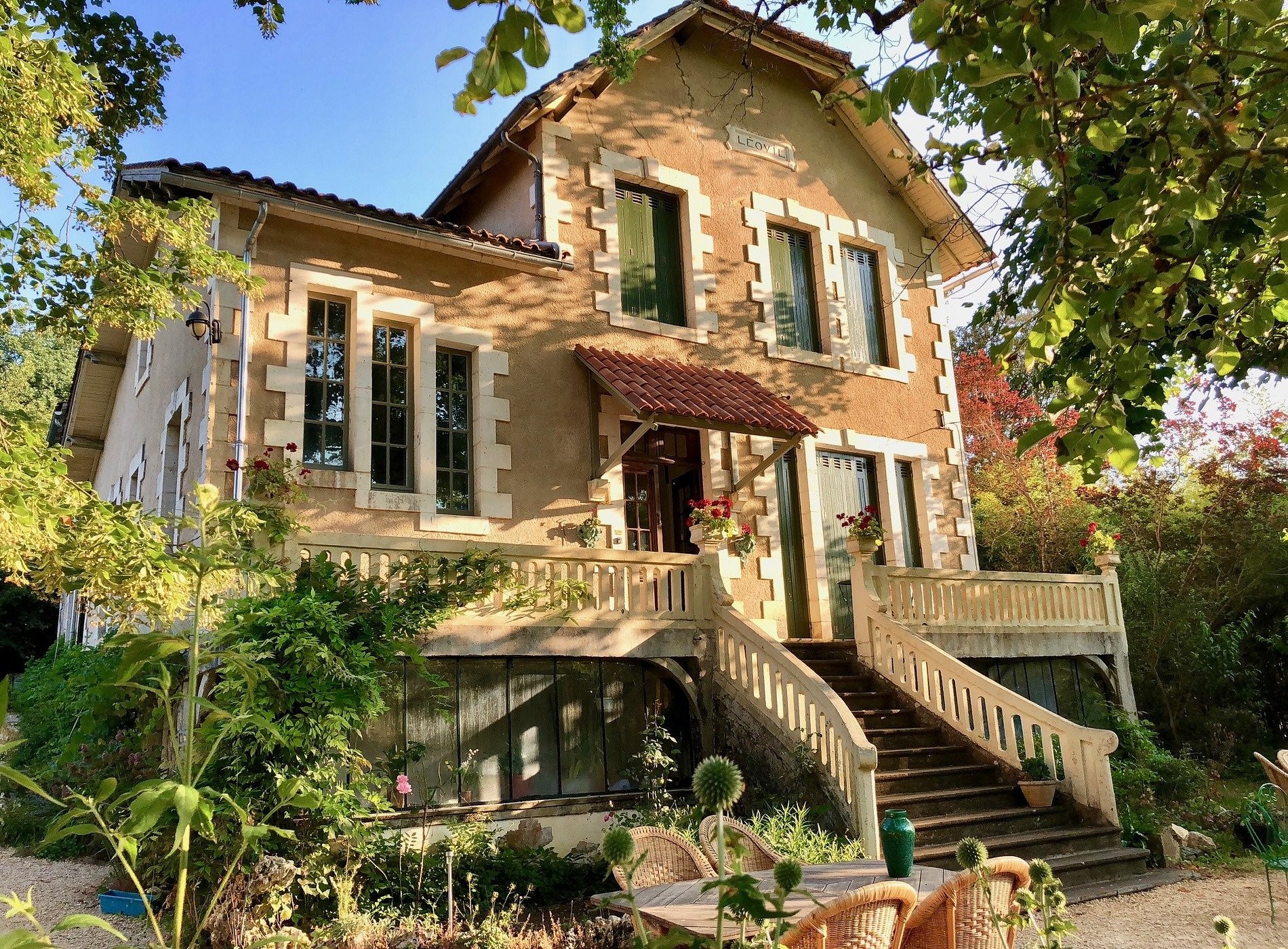 Villa Léovil chambres d'hôtes, Chambre d'Hôtes à Saint-Pompont
