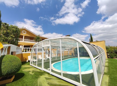 Gazon-Location - Gazon du Haut - Location de Vacances climatisée avec piscine couverte, Location de Vacances à Sainte-Colombe-de-Duras