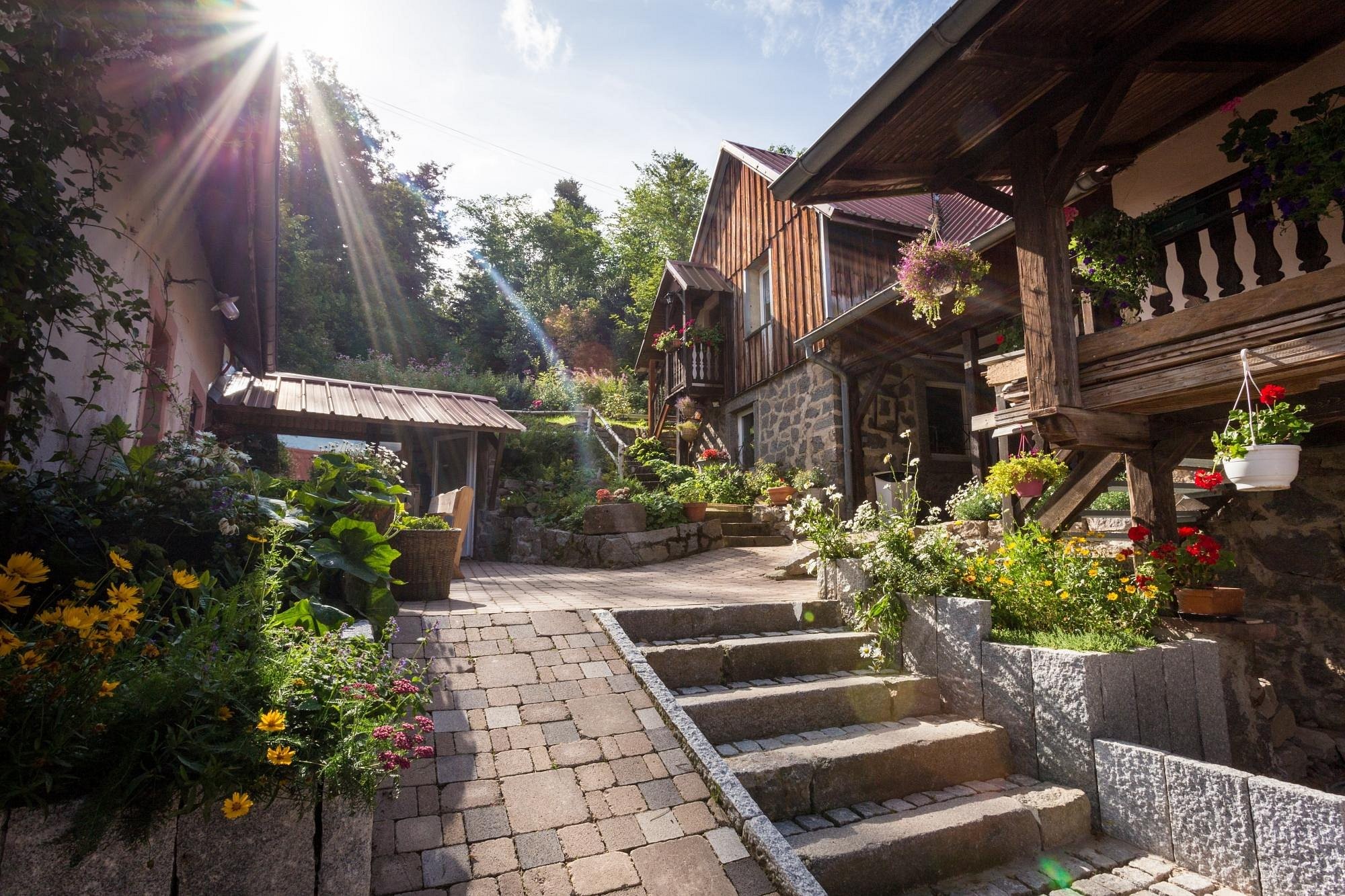 Ferme Auberge Christlesgut, Chambre d'Hôtes à Breitenbach-Haut-Rhin
