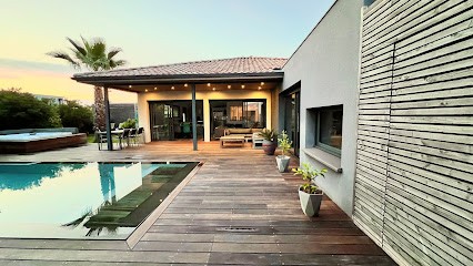 La Villa Miroir d'O - Les Cocons du bassin : location de Villa de vacance haut de gamme, piscine chauffée, Chambre d'Hôtes à Gujan-Mestras