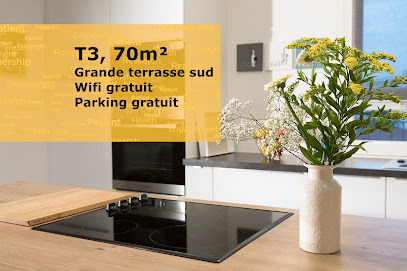 Gîte Des Bons Amis Dijon Ville (T3 Tout Équipé Pour 6, 2 Chambres, 70M², Grande Terrasse, Parking, Wifi) Location De Vacances à Dijon