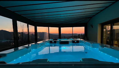 Spa De Nage Et Jacuzzi À Severac D'aveyron, Location De Vacances à Sévérac d'Aveyron