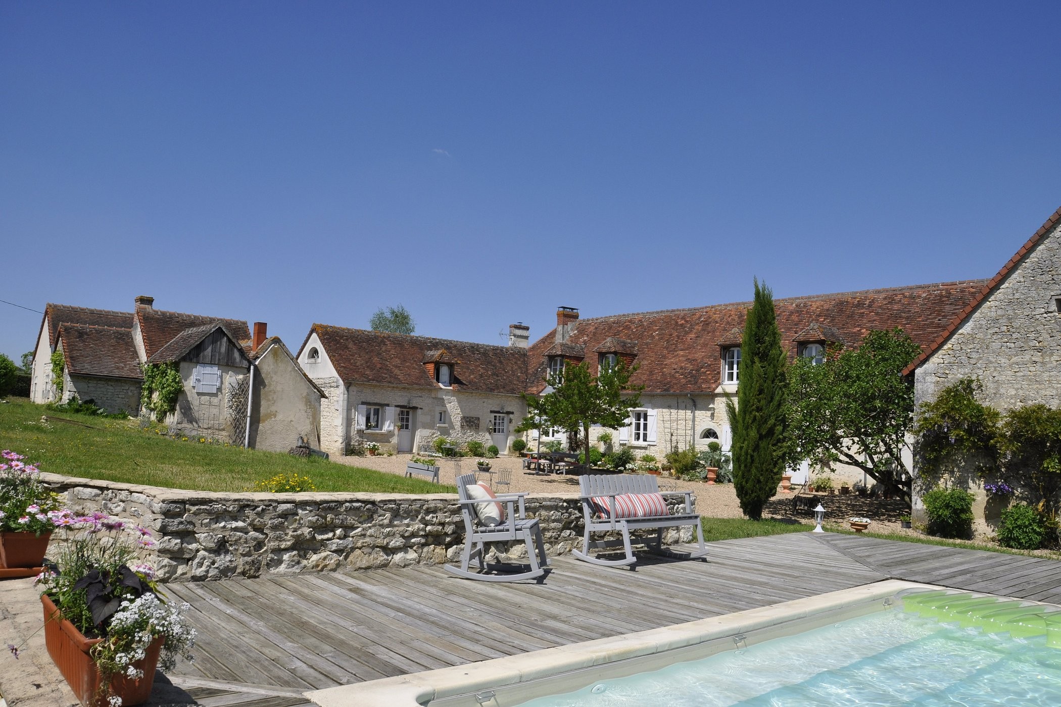 The White Farm, Maison d'Hôtes à Cussay