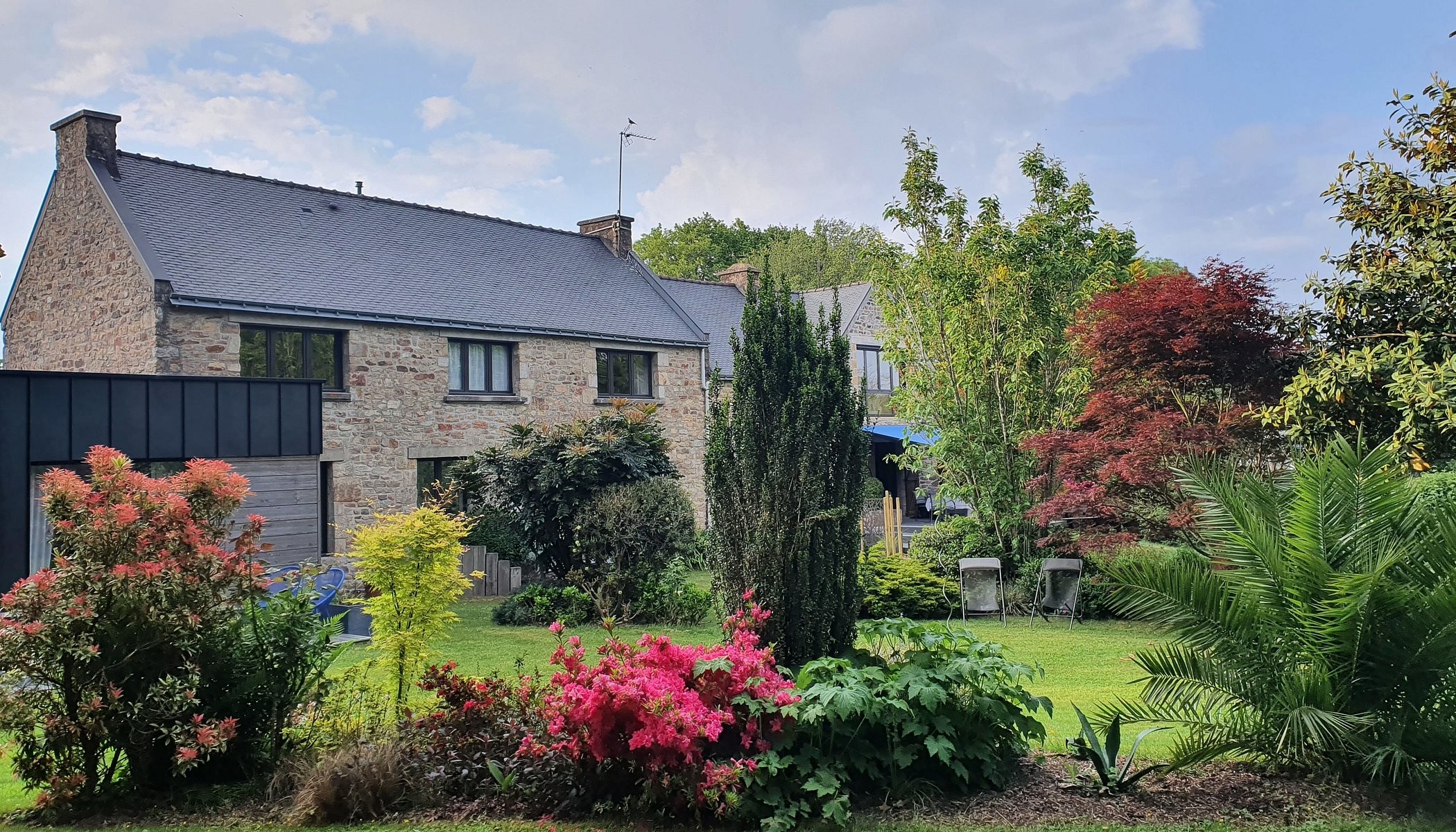 Chambres D'hôtes - Kervignac - Les Jardins Du Cloestro, Chambre d'Hôtes à Kervignac