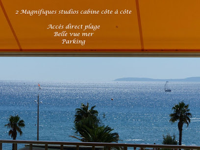 Studio Cabine Dugail 39 & 40 Vue Mer - Les Horizons, Location De Vacances au Lavandou