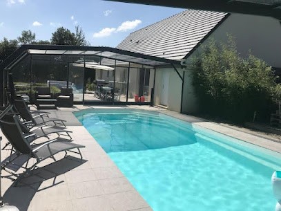 Maison De Vacances Avec Piscine Privée (couverte Et Chauffée) En Normandie - Location - Gîte, Location de Vacances à Morainville-Jouveaux