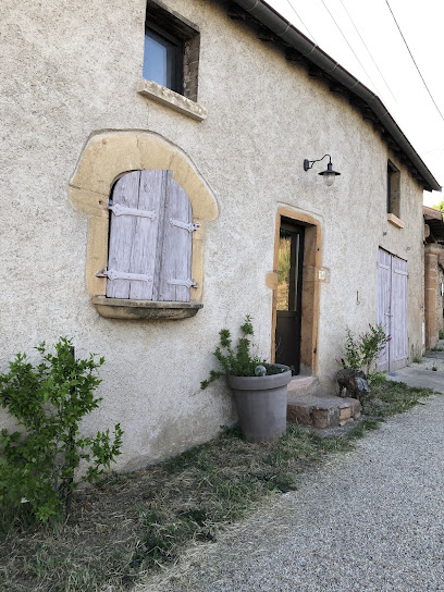 La Chambre Des Vendangeurs-Lit Queensize, Chambre D'hôtes à Leynes