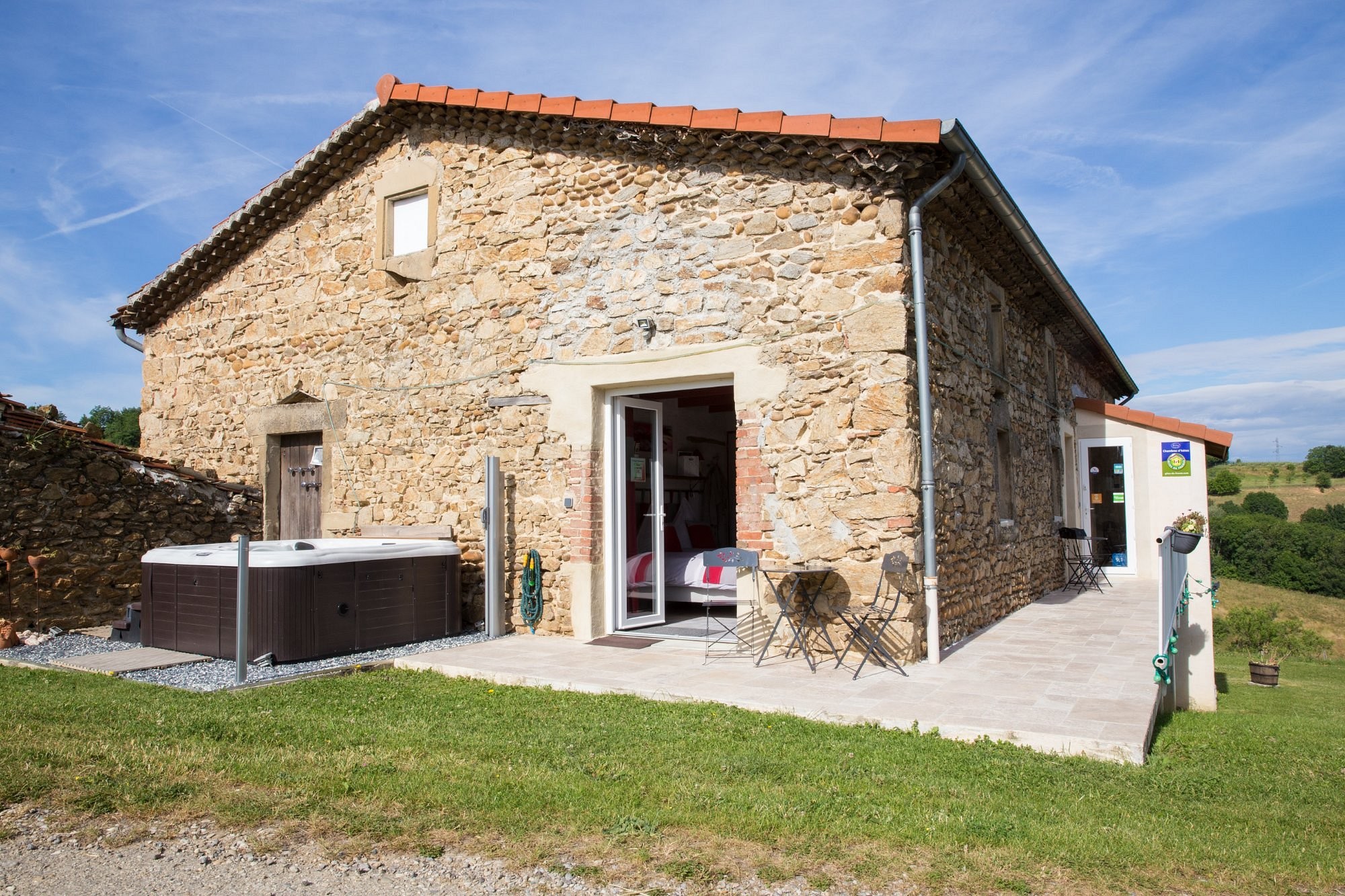 L'échappée trémoussante - chambres d'hôtes, Chambre d'Hôtes à Saint-Barthélemy-de-Vals