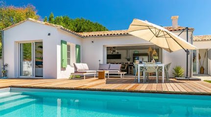 Villa Odette - 5Ch Avec Piscine À 100M De La Plage, Location De Vacances au Bois-Plage-en-Ré