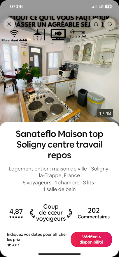 Sanateflo, Chambre D'hôtes à Rai