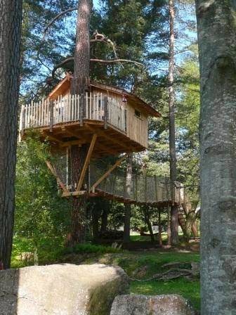 Locations Chalets(fustes) Et Cabanes Dans Les Arbres, Chambre d'Hôtes à Aubure